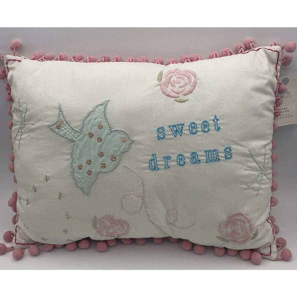 Simply Shabby Chic Kids Toss Pillow “Sweet Dreams” New #430